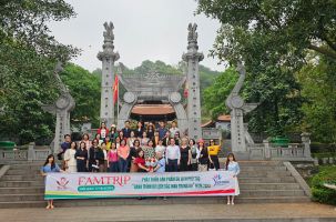Phú Thọ đón đoàn Famtrip “Hành trình du lịch sắc màu trung du”  tham quan, khảo sát du lịch năm 2023.